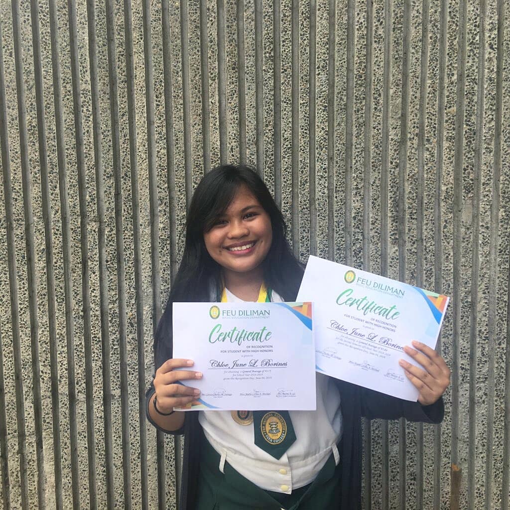 brnschloeee's tweet photo. "she gave it her all, she gave 'em back to God 🌻"

- elite academic scholar of S.Y. 2018-2019
- top 4 in HUMSS (1st sem)
- top 4 in HUMSS (S.Y. 2018-2019)
- with high honors

now I can graduate in peace 😭💛 thank you, Lord for you have blessed me with these awards https://t.co/rAVwiQyTxg