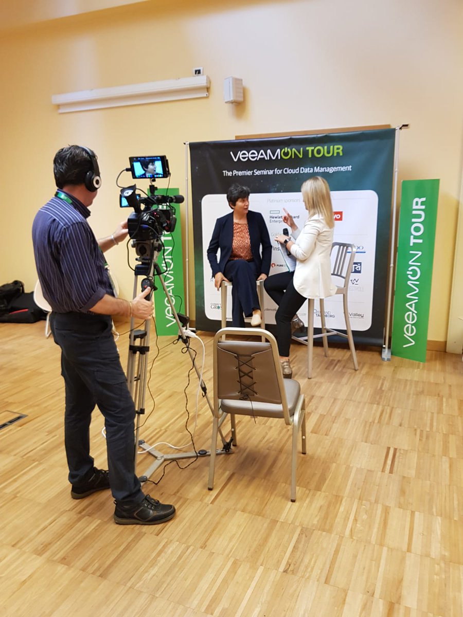 PrjCommunity's tweet photo. #veeamontour Intervista ad Annamaria Codari Gruppo Polynt spa @veeam_it https://t.co/wcNNXc6KiZ