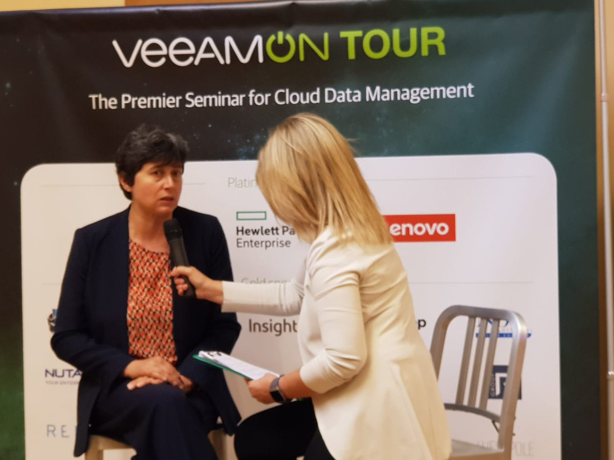 PrjCommunity's tweet photo. #veeamontour Intervista ad Annamaria Codari Gruppo Polynt spa @veeam_it https://t.co/wcNNXc6KiZ