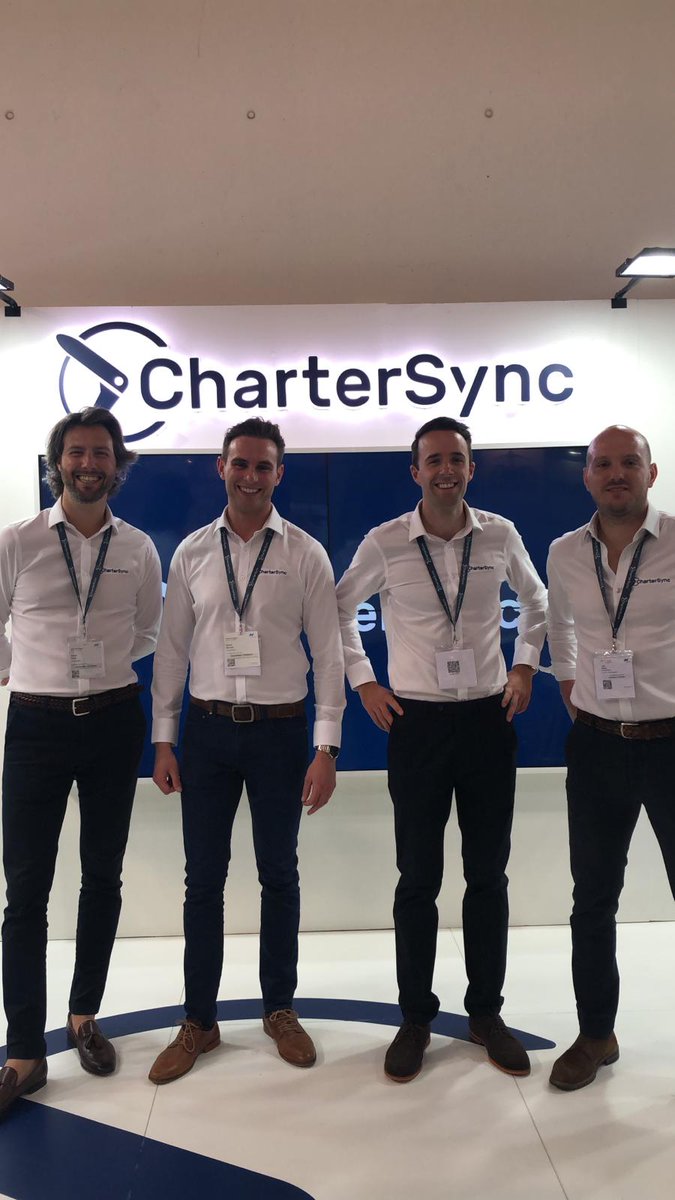 CharterSync's tweet photo. Our team has assembled.. want to find out more about our new platform, the fastest tool to book your next Go Now cargo charter! Come down to stand 116 Hall B2 to meet the team. #ACE19 #transportlogistics #freightforwarder https://t.co/VhGBa10It0 https://t.co/7RGohvHrjS