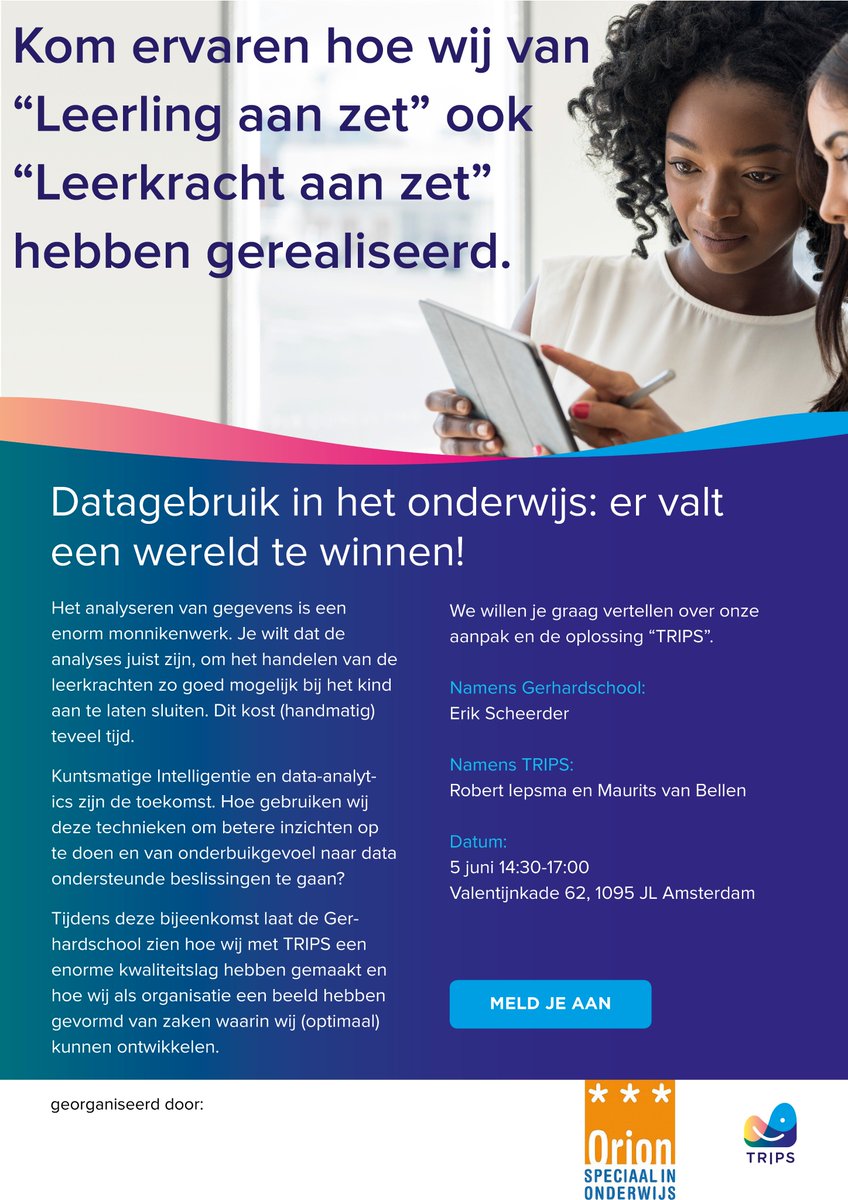 U komt toch ook? In samenwerking met <a href="/TRIPS_241/">TRIPS</a> ..!