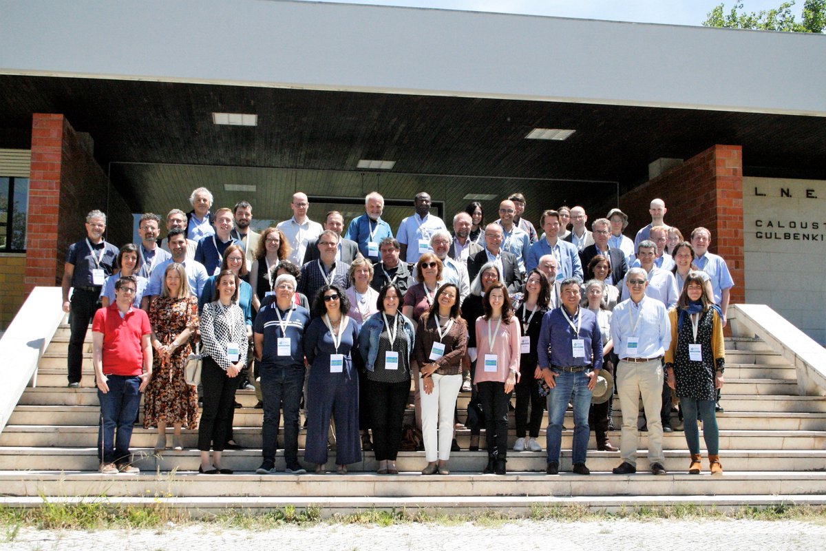 UAU! Who is this good-looking, intelligent and cool group of people? 
Oh, erhm, sorry, it's us, the <a href="/EU_BINGO/">Project BINGO</a> family at the #finalmeeting in #Lisbon🇵🇹 ... 😊 #teamwork #HorizonEurope #climatechange 
projectbingo.eu/content/blog/f…