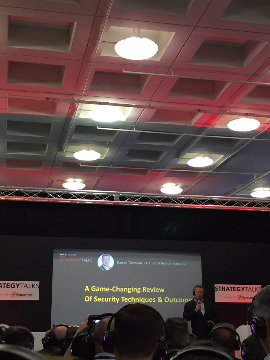 RwilliamsonSH's tweet photo. Second talk of the day with Darren Thomson - talking through Radical Innovation in Security... https://t.co/8CIo4VF42i