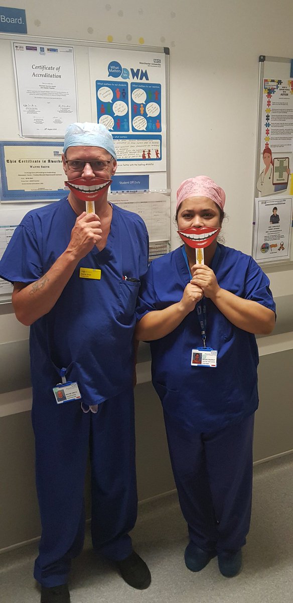 ManchesterREH's tweet photo. Our #LearningBus made it's next stop in the Theatre and #Macular departments for more #MySmileySelfie and staff #Awareness.
#NationalSmileMonth #SmileMonth #NHS #GreaterManchester #Manchester https://t.co/rT4NXDNu2E