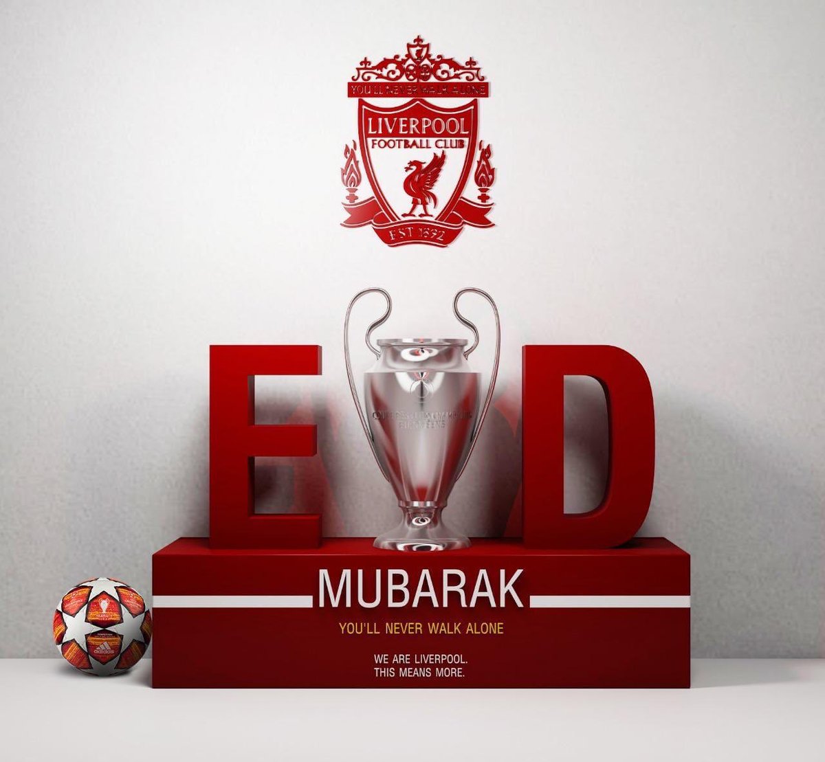 UAkhtar19's tweet photo. @LFC Eid Mubarak to all the Muslims around the world. Much love and respect to @LFC a time that everyone Muslims &amp; non Muslims should stand by each other &amp; respect one another. https://t.co/QKFAs5Zljg