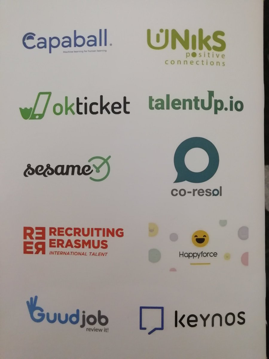 Cegid_Es's tweet photo. Enhorabuena a @futureforwork por este interesante encuentro y a @capaball @Uniks @OkticketApp @TalentUpGroup @sesametime_es @co_resol @RecruitErasmus @MyHappyForce @Guudjob y @keynos por contribuir a mejorar el futuro del trabajo y los #RRHH 👏👏👏 #Innovación #FFWTechDay https://t.co/Uu4GzFG6jr
