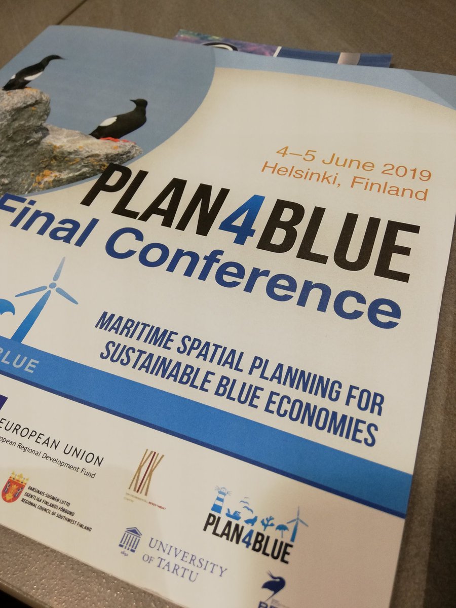 Hearing the latest progress in #MaritimeSpatialPlanning in Finland and Estonia at #Plan4Blue final confernce #blueeconomy #BalticSea