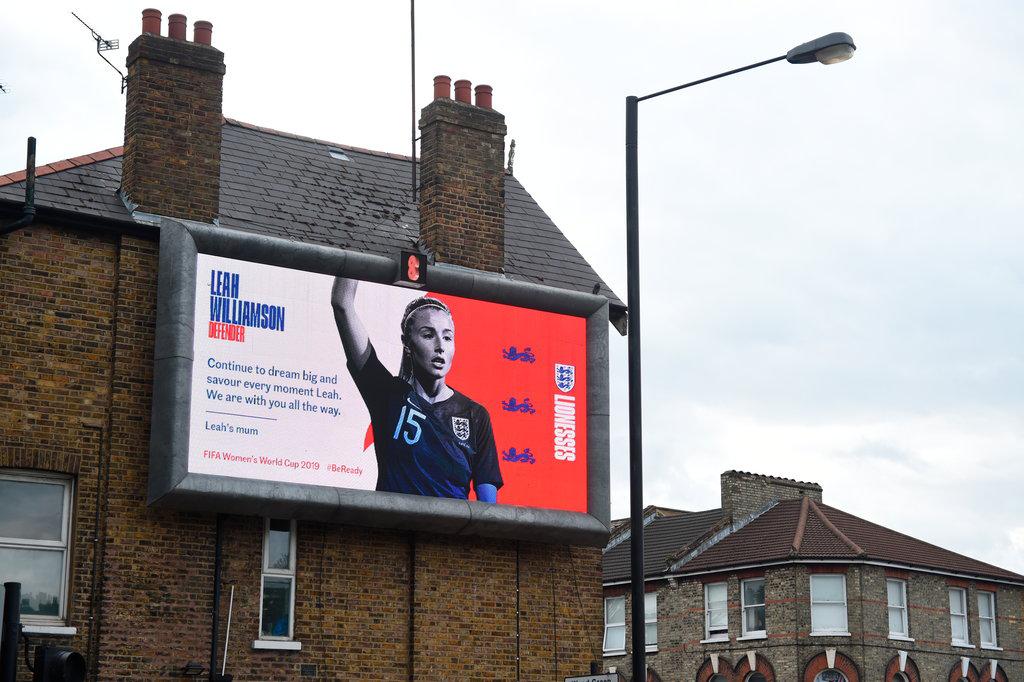 Lionesses's tweet photo. 23 billboards across the country for 23 #Lionesses

A final send off like no other 👏 https://t.co/jQPa2qwasa