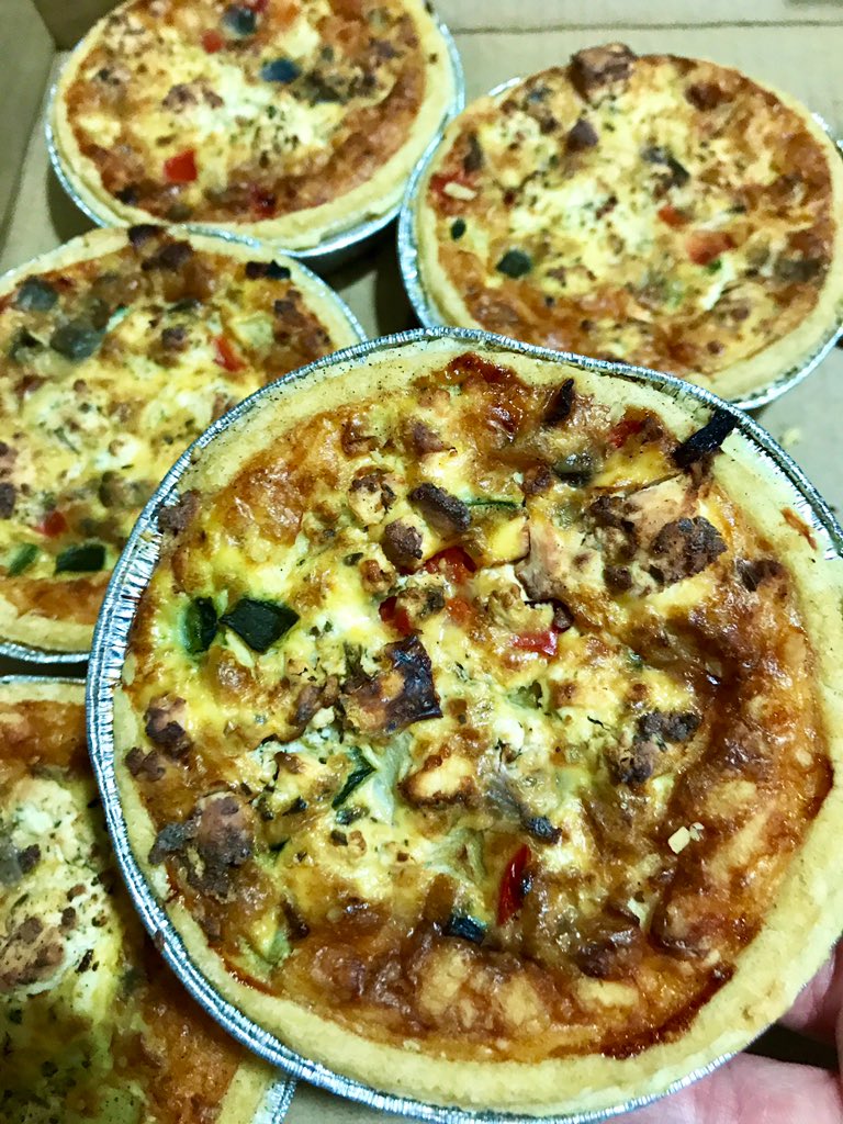 Some delicious quiche being served up in Fontanella today. Come down and get one before they all go!
