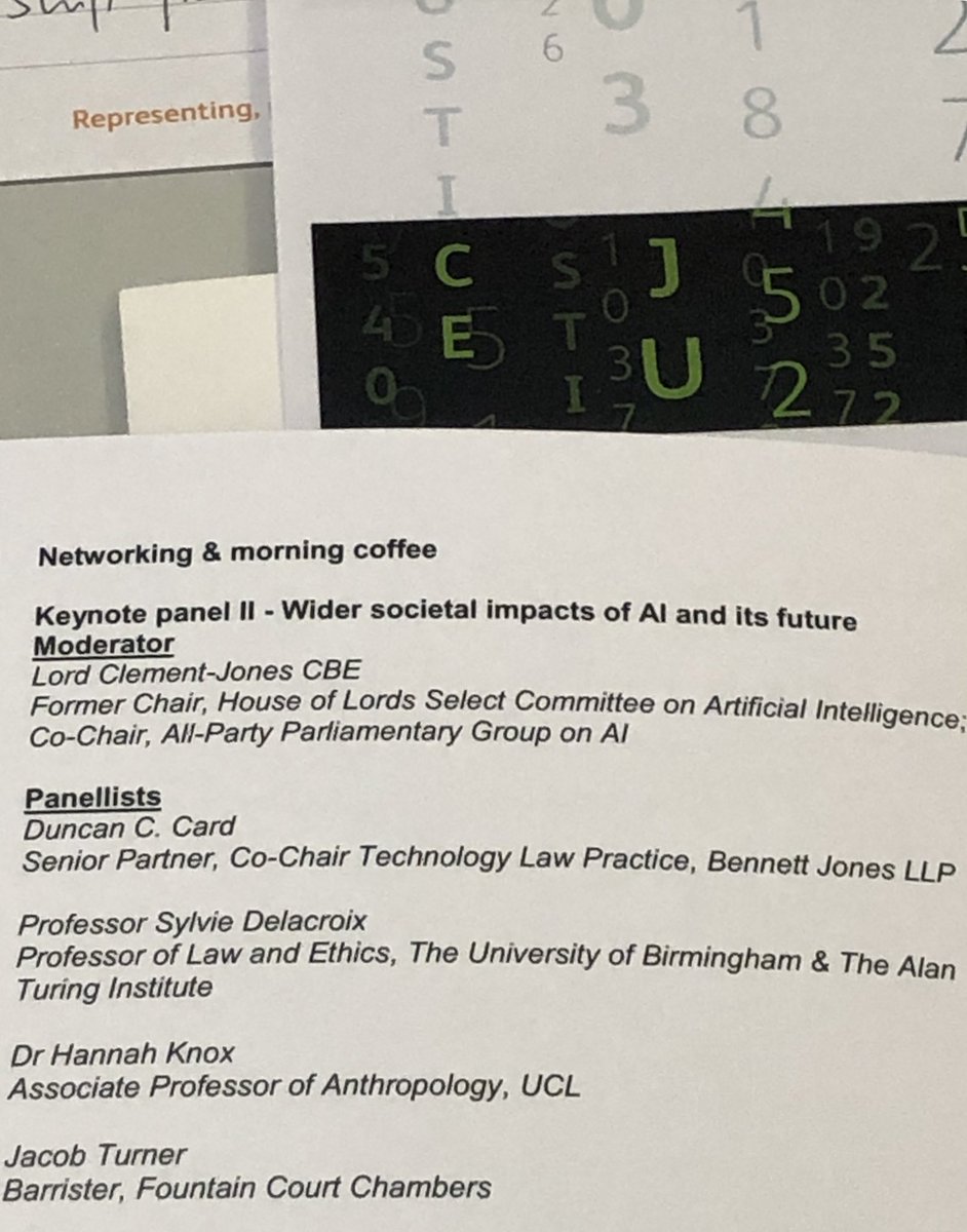 lsbu_law's tweet image. #FairAlgorithms #AILegal Panel @SylvieDelacroix  identifies key challenge for law schools - to create a core module on data ethics / computer systems &amp;amp; the law to ensure future lawyers have the knowledge &amp;amp; skills (legal, statistical &amp;amp; ethics) to challenge AI data bias