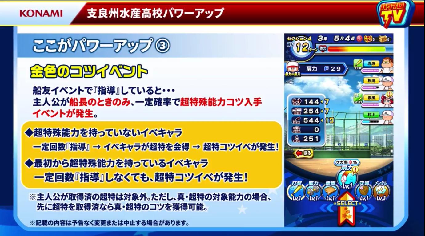 パワプロ攻略 Gamewith 支良州高校パワーアップ内容 パワプロtv T Co Bonq9vner2 Twitter