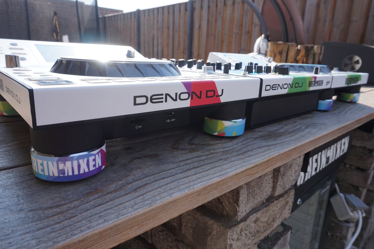 denon_dj's tweet image. These custom PRIME Series skins for Rheinmixen by DJ Skins (Germany) are pretty awesome!!! #sc5000 #x1800