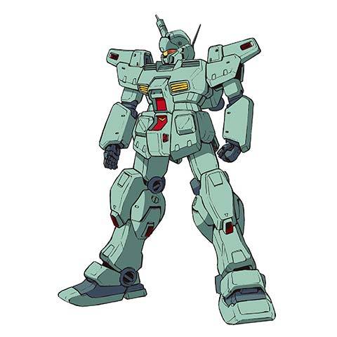 GundamMS's tweet photo. RGM-79N
ジム・カスタム
◇地球連邦軍の汎用量産型MS。開発はオーガスタ基地で行われており、ガンダムNT-1の設計がフィードバックされた結果、ジムの後期生産型から大幅な性能向上を果たした。デラーズ紛争前後にエースパイロット用の高級機として少数生産されている。 https://t.co/AAk5Vtgii7