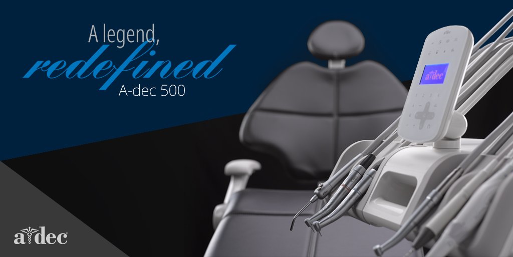 A-dec products are engineered to last, but technology is ever-changing. With a flexible, forward-thinking design, the new A-dec 500 perfects your practice today – and grows with it tomorrow. a-dec.co.uk/delivery-syste…