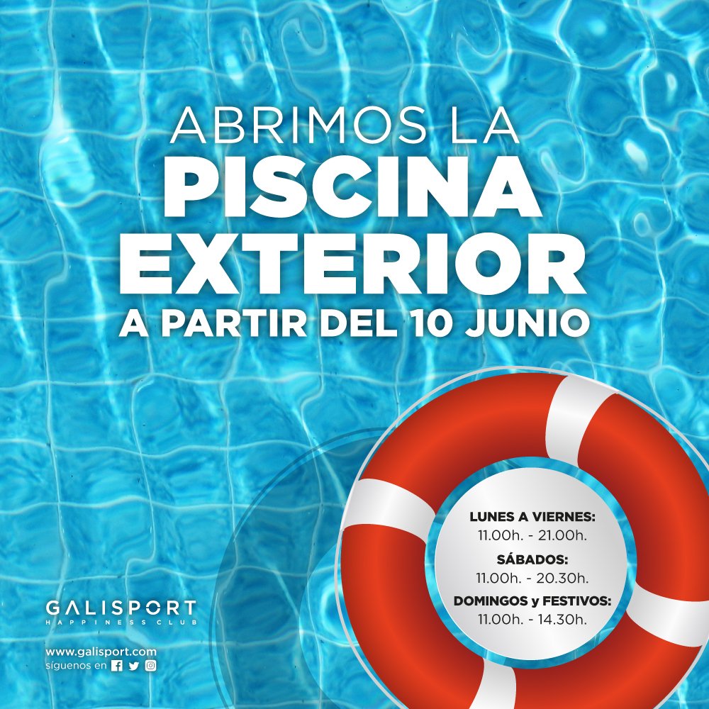 ¡Sabemos que lo estabais esperando!
El próximo lunes 10 de junio abrimos la piscina exterior. 
¡Disfruta fresquito del verano en pleno corazón de Sevilla! #piscina #piscinaensevilla