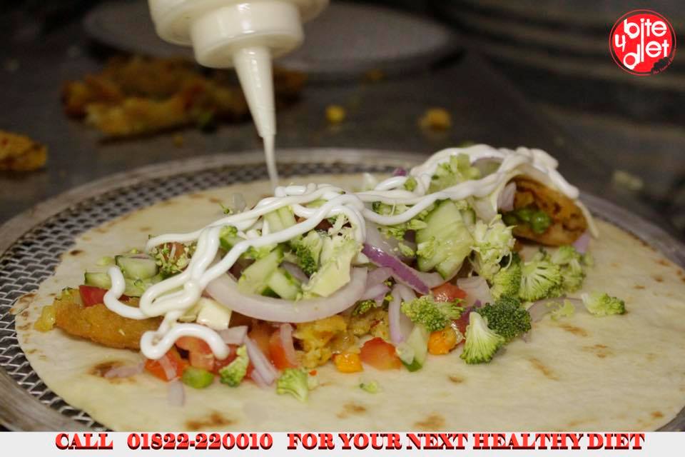 yummy wraps at #Bite4diet# 😋😍