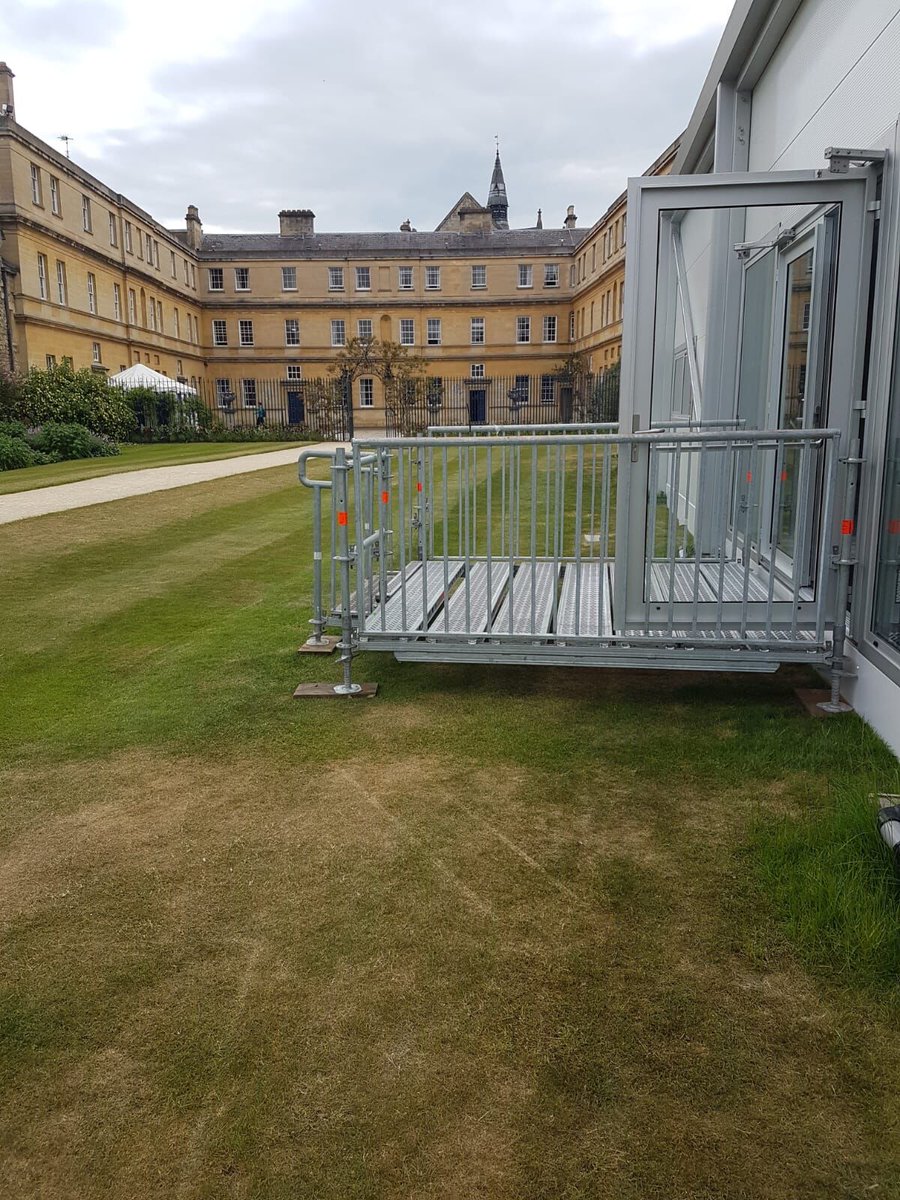 Event & Media Structures (@em_structures) on Twitter photo Our public access staircases like this one installed at Trinity College, Oxford University, not only look elegant but come with childproof guard rails. Call us today for a quote 0300 030 9904
#trinitycollege #guardrails #marquee #publicaccessstaircase @layher_UK <a href="/TrinityOxford/">Trinity College</a> Our public access staircases like this one installed at Trinity College, Oxford University, not only look elegant but come with childproof guard rails. Call us today for a quote 0300 030 9904
#trinitycollege #guardrails #marquee #publicaccessstaircase @layher_UK <a href="/TrinityOxford/">Trinity College</a>