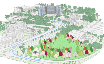 Nell'ambito del progetto di <a href="/ComuneMI/">Comune di Milano</a> "Cura e Adotta il Verde Pubblico", Mellin si prenderà cura per 3 anni di 1400 mq di verde tra le vie Voltri, De Nicola e Di Rudinì, di fronte all’Ospedale San Paolo, dove pianterà anche cento alberi a integrazione del verde esistente.