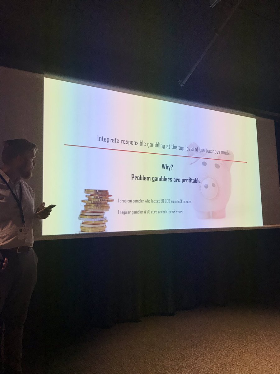 Playscans Axel Lyckberg on why RG must be integrated at the top level of the business model #snsus2019