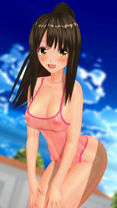 透け透けピンクな水着
#COM3D2 #CM3D2 