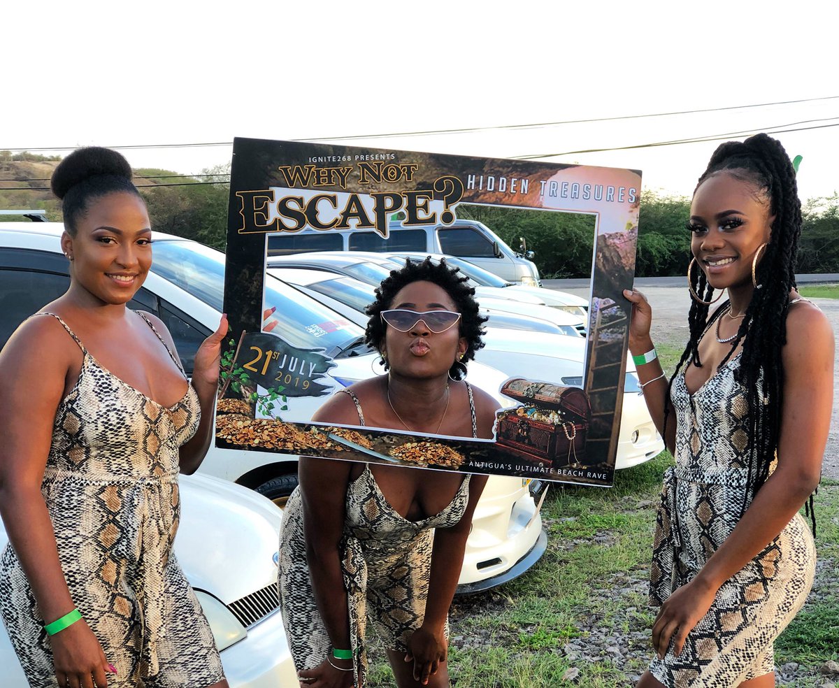 ignite268's tweet photo. Be sure to find them in #Paradise 🏝#Sun21stJuly2019
Trust me when I tell you #WhyNotEscape will NEVER be the same again‼️ https://t.co/eITMY1D3Qe