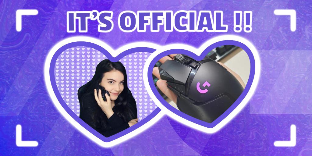 IT'S OFFICIAL! 

I've been with my G502 for awhile now and I gotta say that it's uhh... Getting pretty serious. 🥰

It's now officially a part of my setup... And my life. 

Thank you <a href="/LogitechG_ANZ/">Logitech G ANZ</a> for setting us up. It's been great. 🥳

#playadvanced #cutthecord