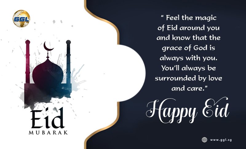 Feel the magic of Eid around you and know that the grace of God is always with you. You’ll always be surrounded by love and care. Happy Eid
#EidMubarak  #EidAlFitr2019
