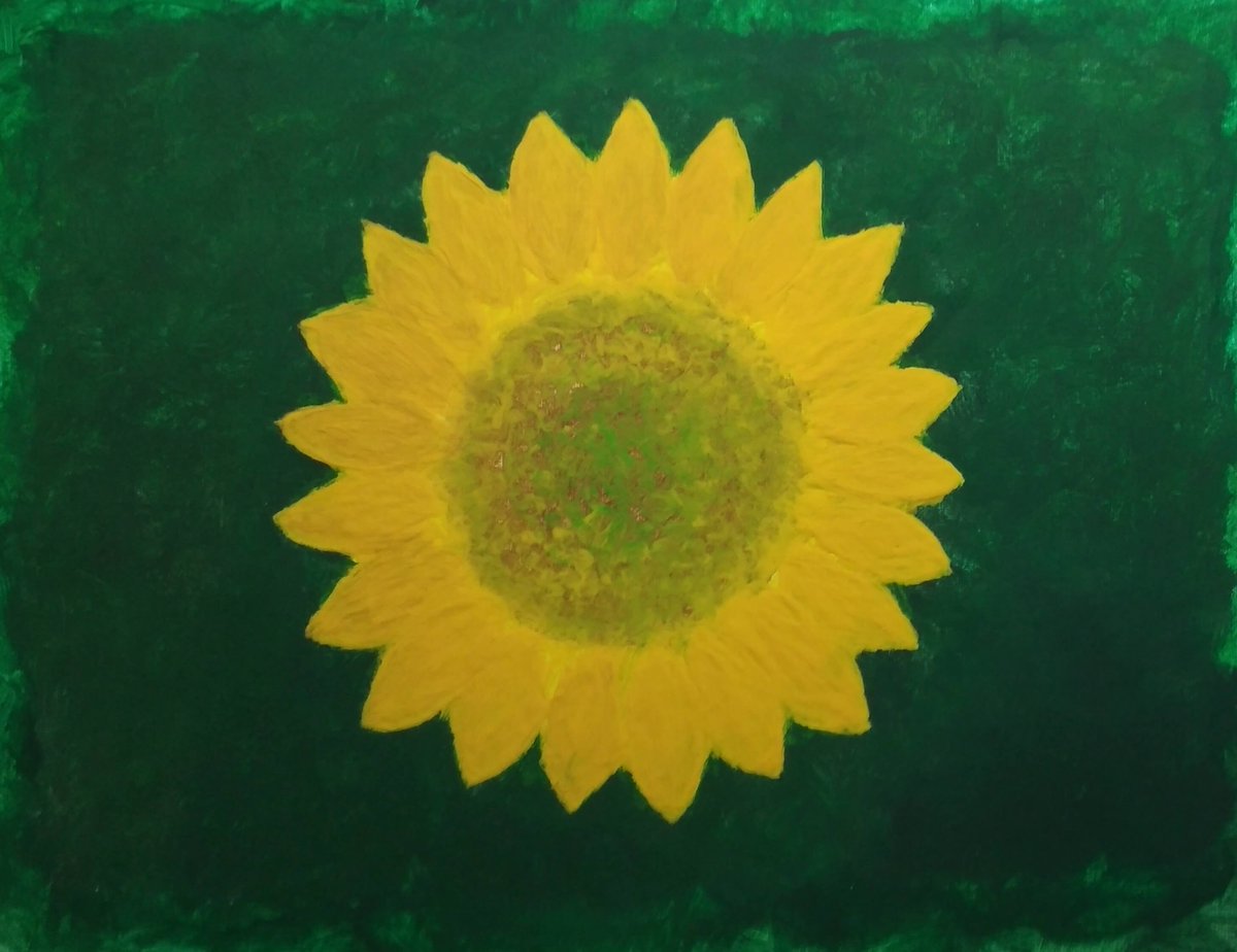 alreadydreamed's tweet photo. Title: Sunflower 1.618 

Painting: Acrylic on Canvas 

#sunflower #art #painting #artwork https://t.co/FrwiEncwx3