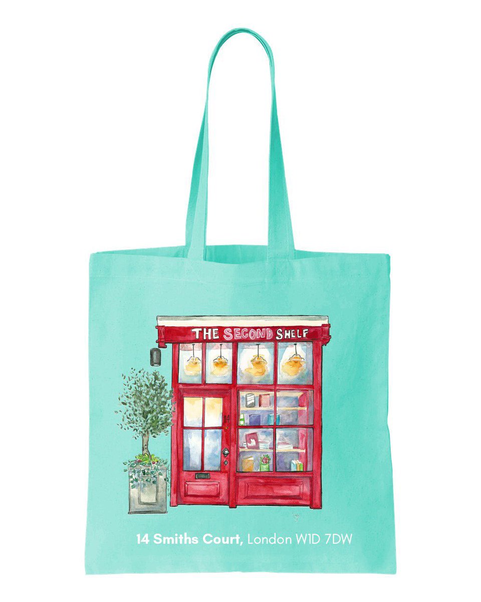 secondshelfbks's tweet photo. Soon to exist! Totes with bookstore artwork by writer @RowanHLB 💥 https://t.co/GrCZyjZFGb