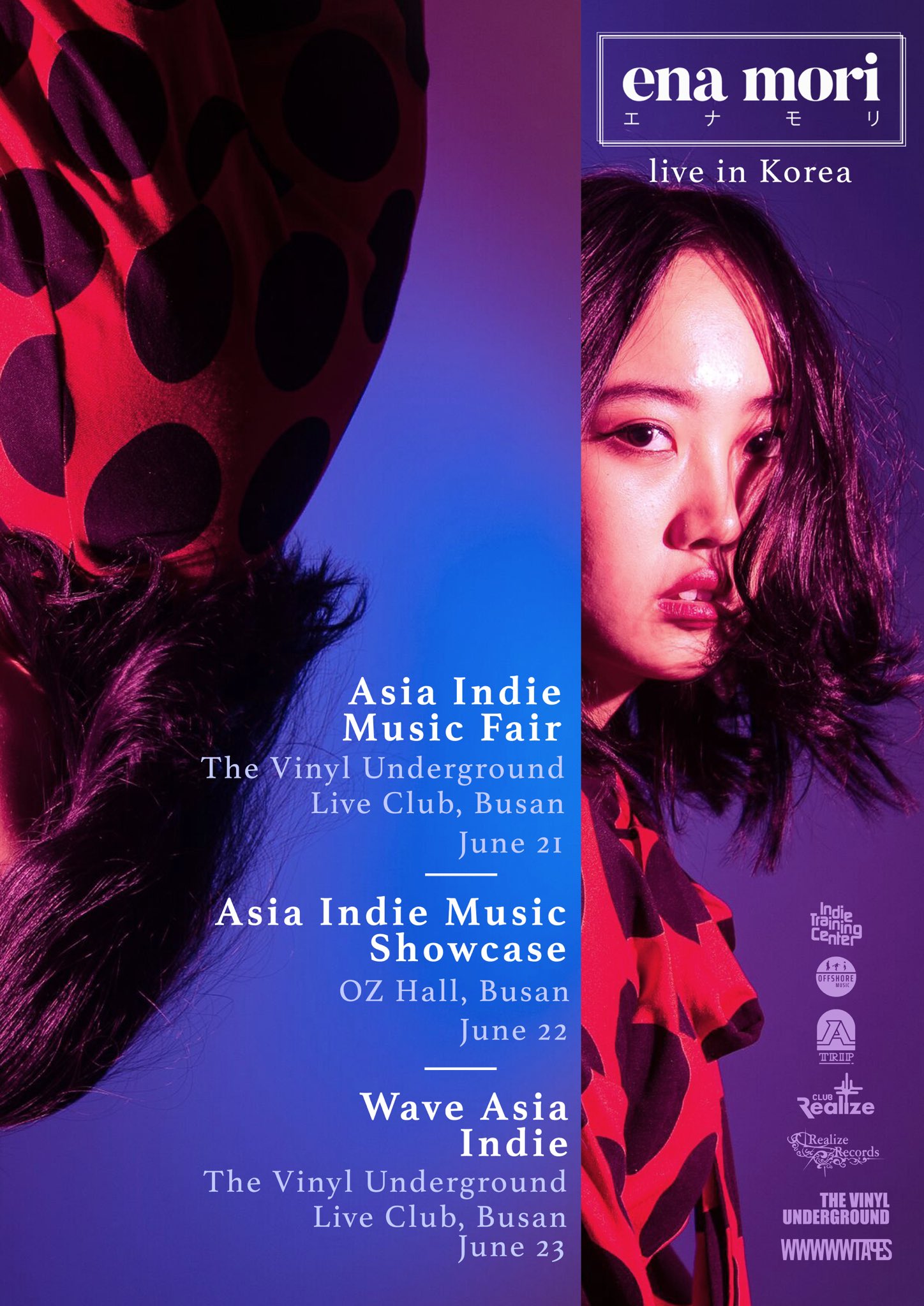 ena mori 🪐 on X: { ena mori LIVE IN KOREA } I'm so excited to announce  that I will be in Korea for 4 days to perform and showcase my art