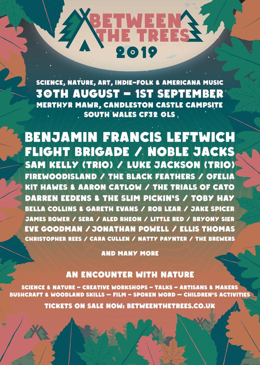 Ofelia (@ofeliaband) on Twitter photo We can't wait to spend the weekend with this lovely lot <a href="/BTTfest/">Between The Trees</a> 🎉
Get your tickets here: betweenthetrees.co.uk We can't wait to spend the weekend with this lovely lot <a href="/BTTfest/">Between The Trees</a> 🎉
Get your tickets here: betweenthetrees.co.uk