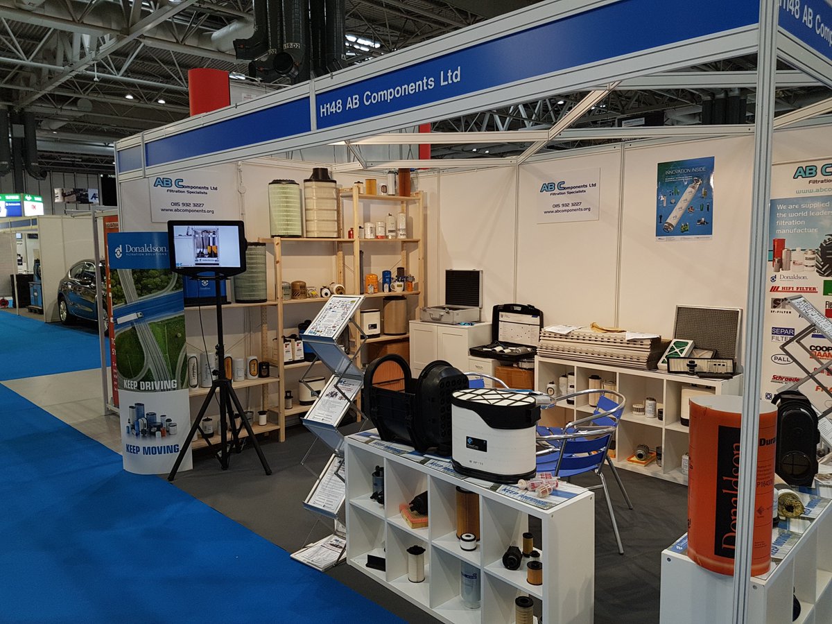 Heading to @automechanikaBM? Visit James, Robert and George at Stand H148. Open until 4.30 pm today! #AMB19 #filters #ilkeston