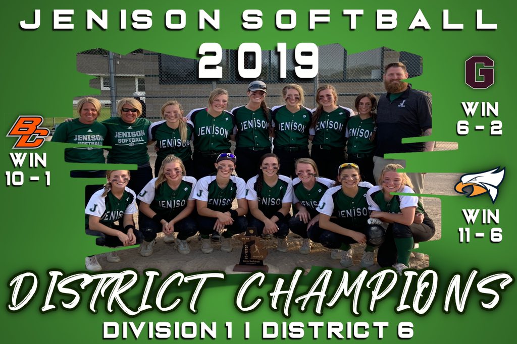 JenisonSoftball's tweet photo. Back-to-Back @JenisonWildcats @MICHHSSOFTBALL https://t.co/ycAdkYIHs4