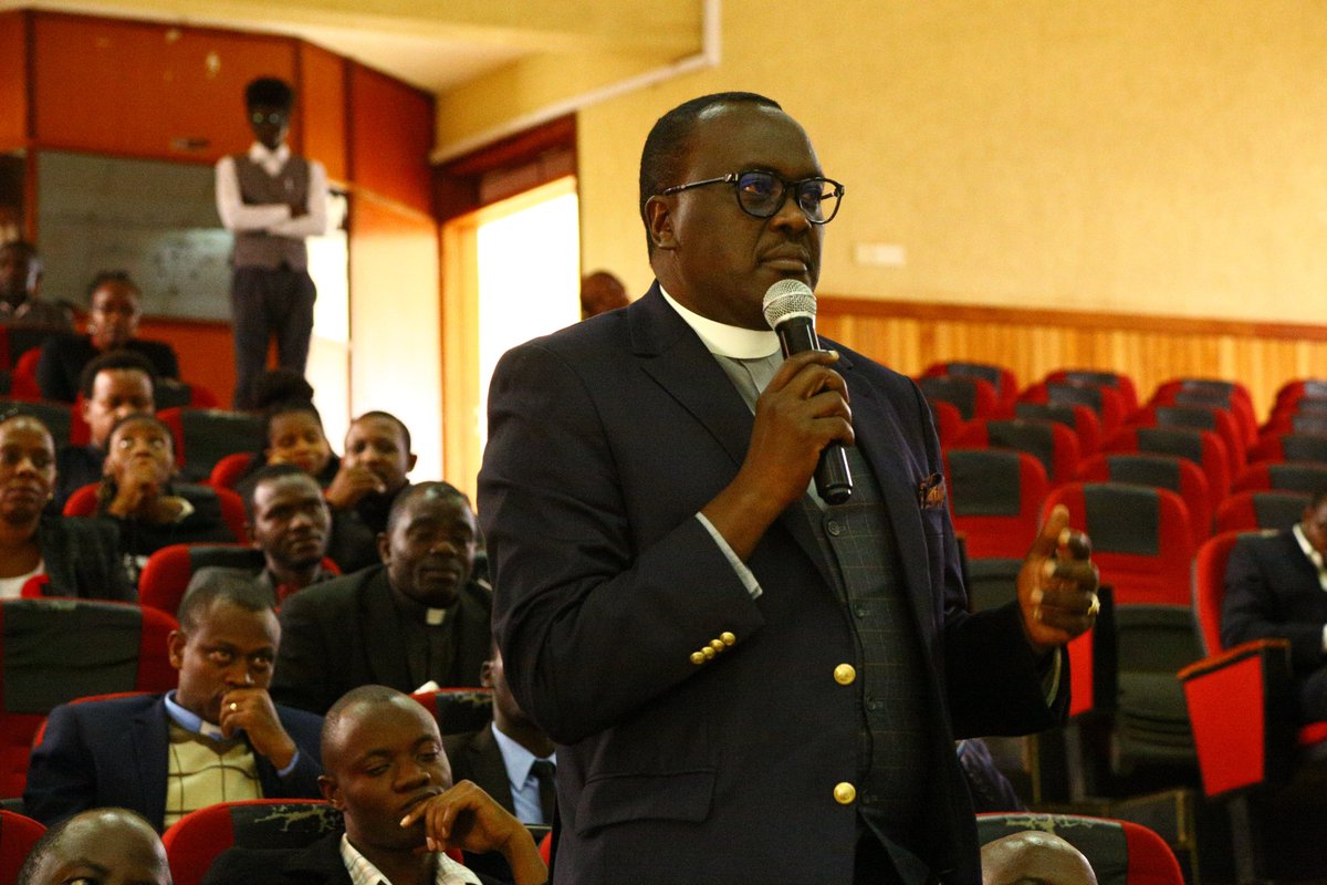 SPUKenya's tweet photo. More photos on His Grace's talk #TEMAC Conference @SPUNairobi https://t.co/DrKGGjnjoS