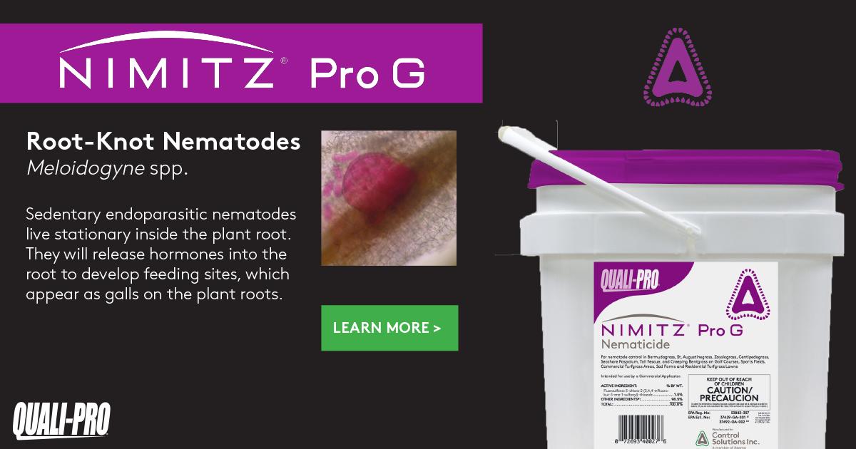 Quali_Pro's tweet photo. Eliminate Root-Knot #Nematodes . Apply #NimitzProG 
 LEARN MORE > https://t.co/W1S0nMQnUA https://t.co/0UUUcWsF2S