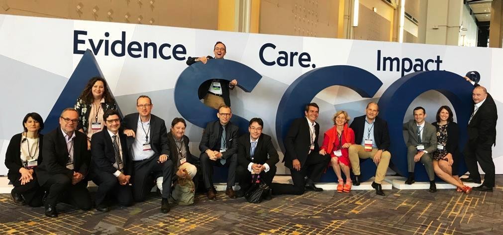 #ASCO19 is over 🎬
Prof. Alexander Eggermont and <a href="/GustaveRoussy/">Gustave Roussy</a>'s team thank <a href="/ASCO/">ASCO</a> and all attendees for that great meeting, see you at #ASCO20!