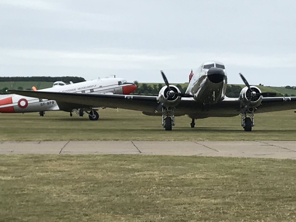 beaver_paul's tweet photo. Glorious @IWMDuxford today - lots of happy punters - even @thehistoryguy and @blackstarbrands on hand - latter with new tee- shirt. Thanks to @oliviarick for facilitating https://t.co/qS5EAoCUv2