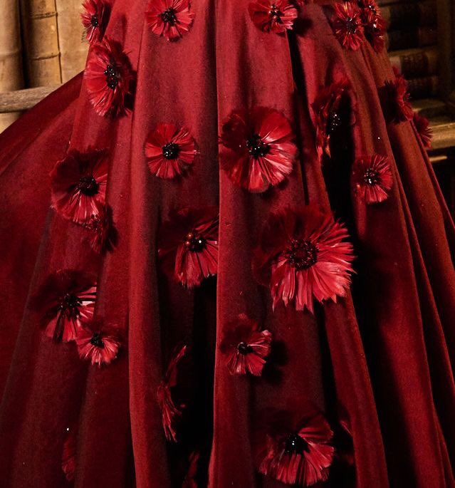 #TiffanyTrump wore a bespoke Ruby Red Silk Organza Ball Gown from Couture brand Suzie Turner Couture to the US/UK State Banquet; 6/3/19. (📷: <a href="/IvankaTrump/">Ivanka Trump</a>  <a href="/Suzie_Turner/">Suzie Turner</a>)(Found by Me)