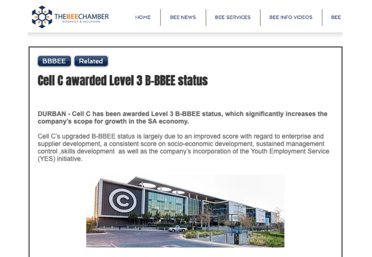 Yes4YouthZA's tweet photo. Today we reached 18 000 quality job experiences created! It would not be possible without the 281 corporates that took the leap by joining YES. So far 8 (going on 12)of our companies have accomplished a level up on their B-BBEE scorecard. We call this a win-win-win!
@CellC https://t.co/hBOjiYfBhE