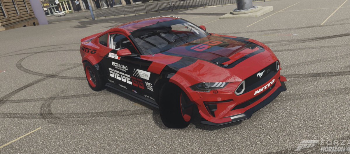 CodeShax's tweet photo. New paint project for the #RTR Mustang
@Siege_GG @VaughnGittinJr @ChelseaDeNofa
#RTR #NittoTire #BCRacing #SiegeGG #Forza https://t.co/lrOJj0YUOO