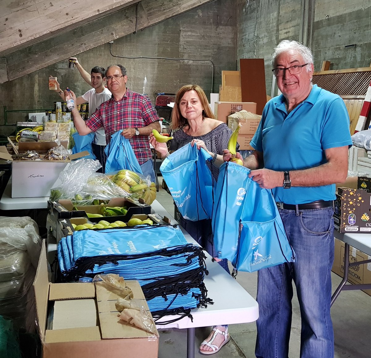 Con los últimos preparativos para q mañana el proyecto APS #OlimpiadasSolidarias2019 sea todo un éxito 😊😊 ¡Gracias a todas las empresas  organismos y colaboradores q lo están haciendo posible!