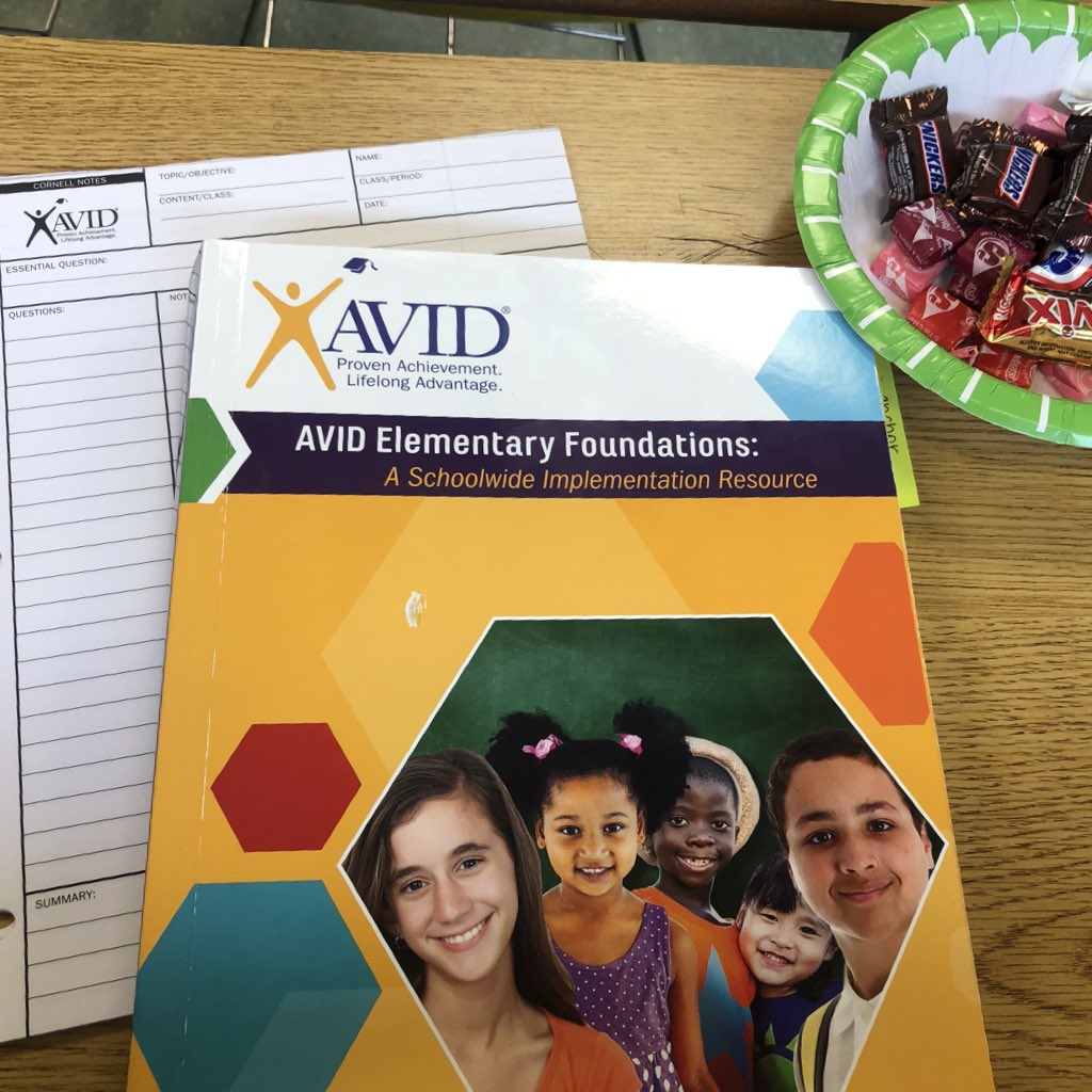 mrsimhulse's tweet photo. AVID and candy - food for the brain and sugar for the belly. @MsClymoreNWES @rituahujaNWES @Williams_KAC @nwescst https://t.co/1SGcf1I6Fw