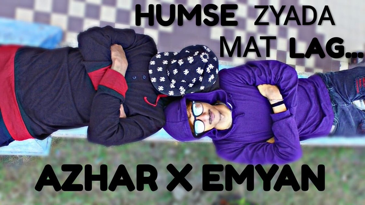 emyan16's tweet photo. HUMSE ZYADA MAT LAG - AZHAR x EMYAN (OFFICIAL MUSIC VIDEO) https://t.co/fqTY8y0PJD via @YouTubeIndia
 #emyan #azhar #thinksquad23 #kolkata #underground #rap music https://t.co/WNH8DxjDjx