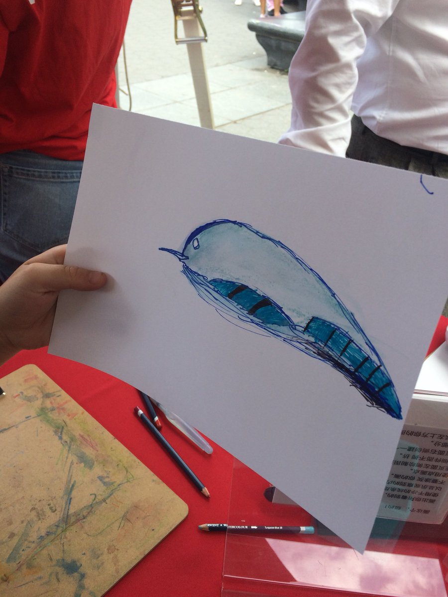 WSPEcoProjects's tweet photo. Young artists flocked to the #EXPLOREBIRDS table at last weekend’s @WorldSciFest to draw a Blue Jay. 
#washingtonsquarepark #worldsciencefestival #WSF19 https://t.co/jRlRPHHvFZ