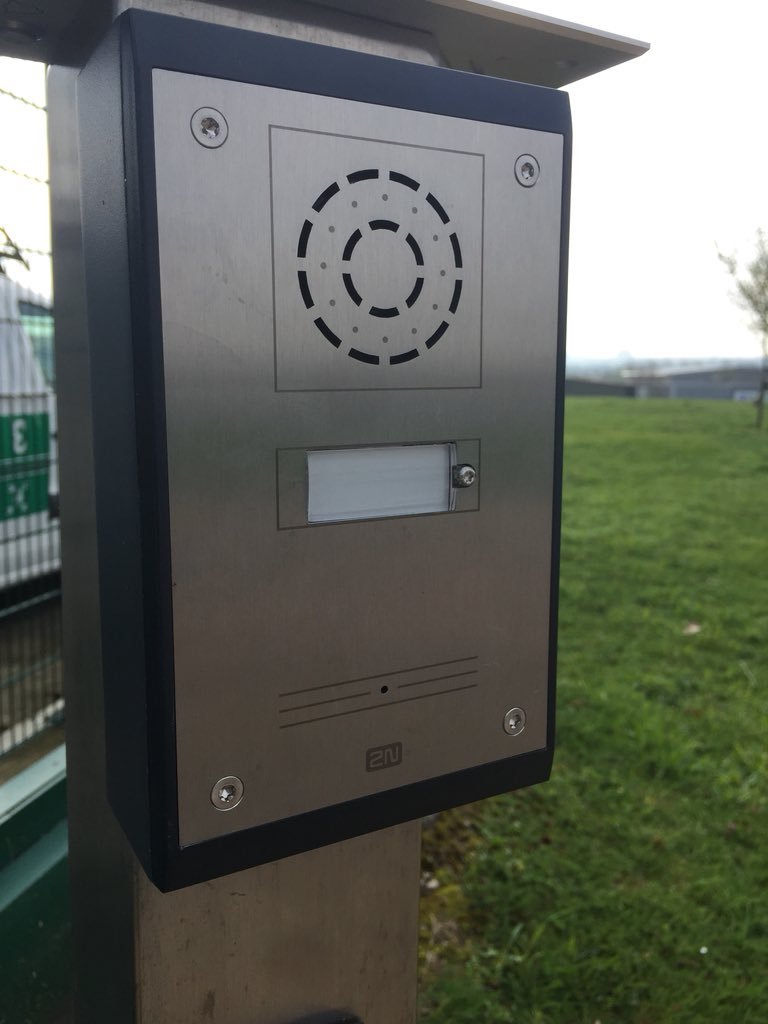 2N intercom system installed in Sutton