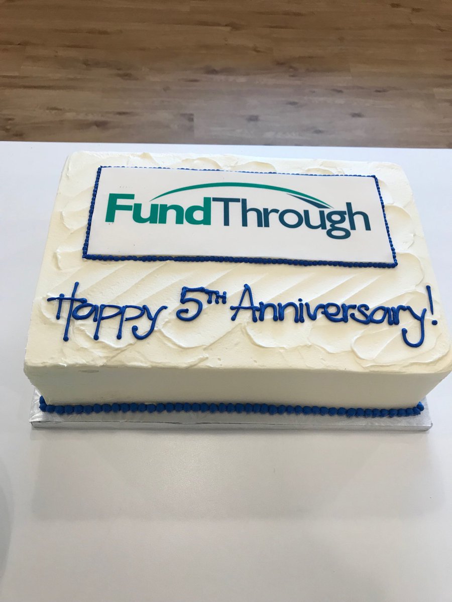 StevenUster's tweet photo. Celebrating ⁦@FundThrough⁩’s 5th anniversary today. We’ve come a long way, with exciting times ahead of us! Congrats to the entire team and thanks to all our clients and investors. https://t.co/F5Z5oGIRMC