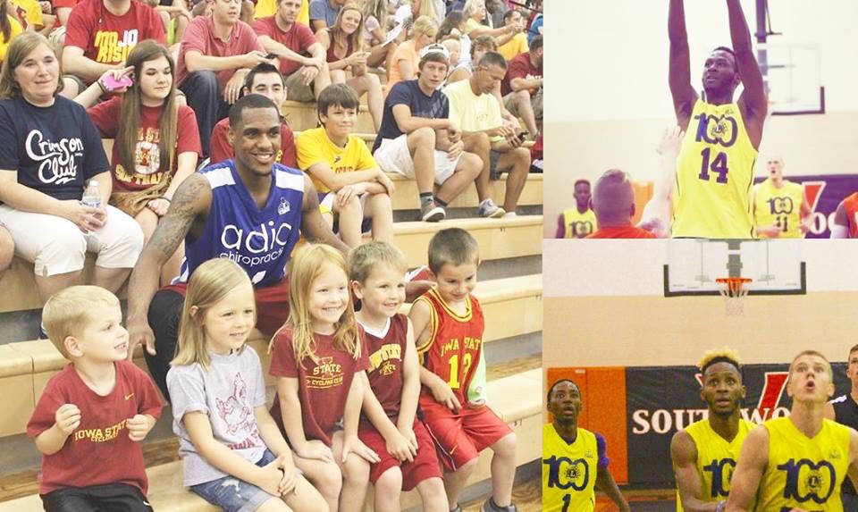 Our club has sponsored a team since 2016 in the YMCA Capital City League - an NCAA certified summer basketball league with current players from Iowa State, Drake, other smaller colleges and high schools. It's a great, free community event for the whole family! @yCapCity