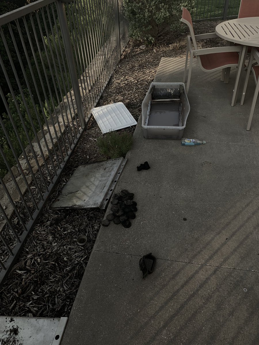JGriff317's tweet photo. @RoscoeProp when are you guys going to do something about @2727Apartments ?  Ever since roscoe took over the property things have gone downhill. Break ins, dirty pool, standing water in the halls, garbage throughout the property, broken doors. Sad. https://t.co/vfE4xRWO9H