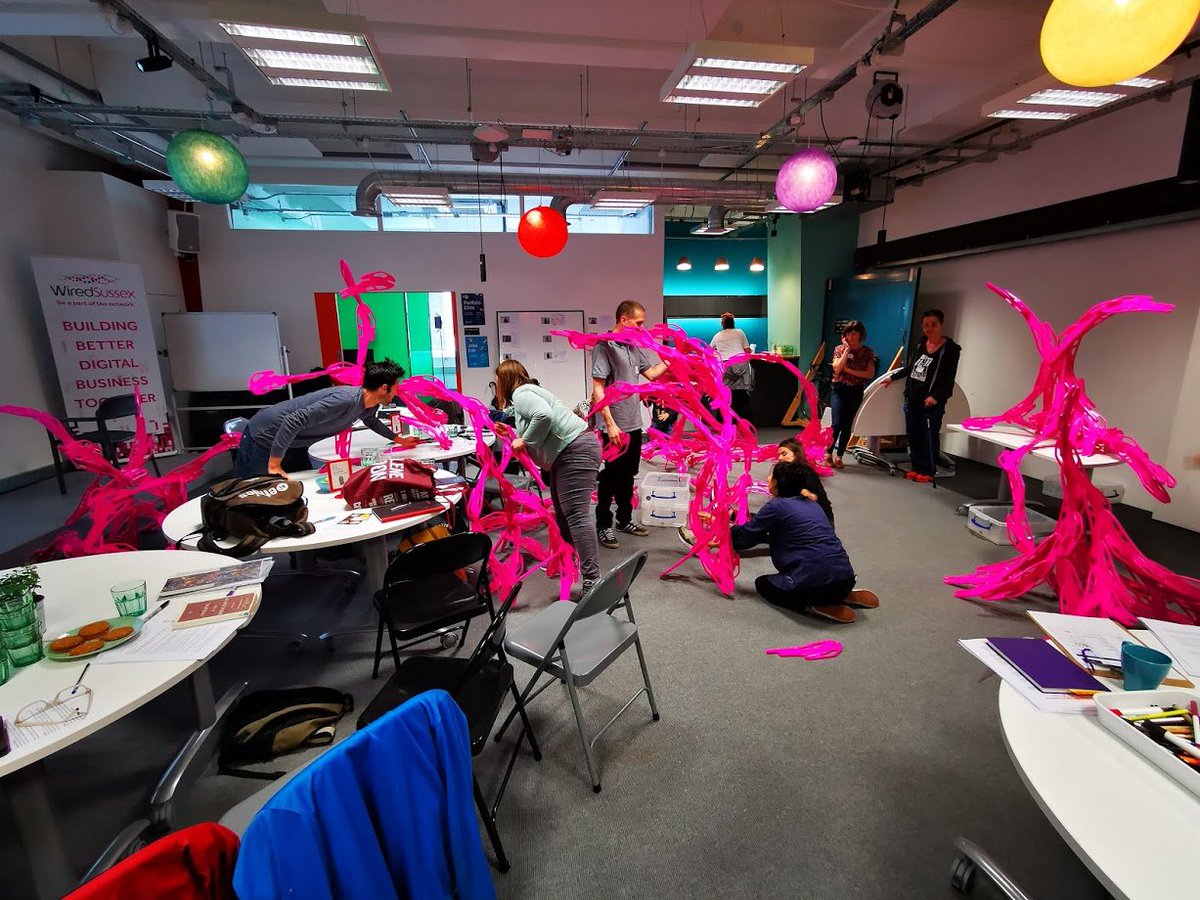 FuseBoxBtn's tweet image. First day of Arts Driva @ FuseBox. Giving 6 month residency at the FuseBox for a group of innovative artists and an introduction to emerging tech. First day was all about collaboration thanks to 'Bloom' provided by @PhoenixBrighton. #artsdriva