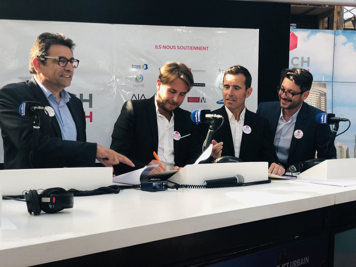 The French Proptech (@frenchproptech) on Twitter photo Signature de la Convention entre la <a href="/Frenchproptech/">The French Proptech</a>, la #SAMOA et la #SERM pour promouvoir l’#innovation sur les projets urbains à Nantes et Montpellier, avec Jean-Luc Charles, Christophe Perez <a href="/PL_EPtribe/">Pierre Leroy</a> <a href="/idealys_M/">Michael Lalande</a>
Merci à tous ! Signature de la Convention entre la <a href="/Frenchproptech/">The French Proptech</a>, la #SAMOA et la #SERM pour promouvoir l’#innovation sur les projets urbains à Nantes et Montpellier, avec Jean-Luc Charles, Christophe Perez <a href="/PL_EPtribe/">Pierre Leroy</a> <a href="/idealys_M/">Michael Lalande</a>
Merci à tous !